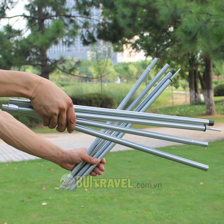 Bộ 2 cây chống tăng bạt dã ngoại - Cọc chống lều, tăng che cắm trại - Billba Outdoor