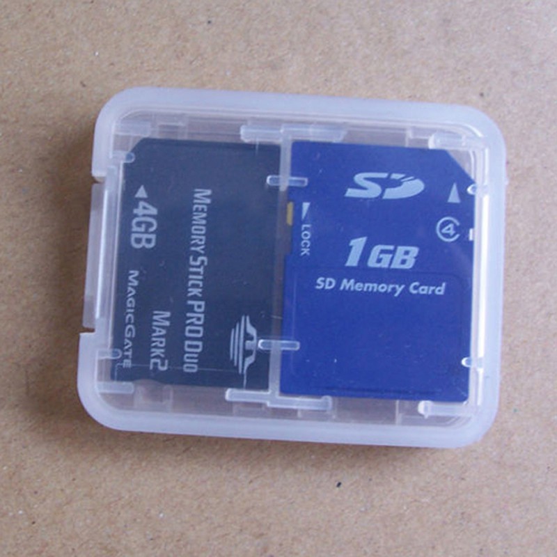 Hộp Đựng Thẻ Nhớ Micro Sd Tf Sdhc Mspd 8 Ngăn