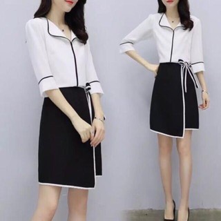 Sét váy áo công sở caro MiOn