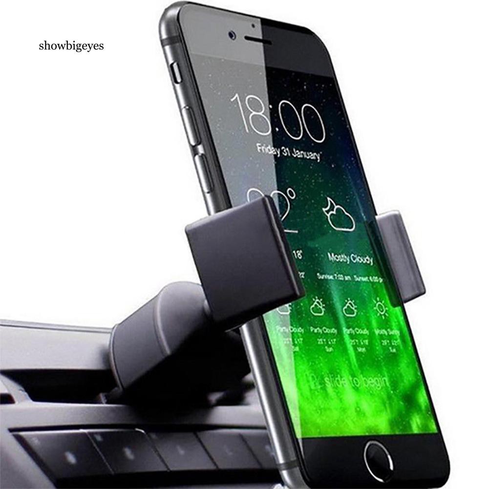 Giá Đỡ Điện Thoại / GPS Chống Trượt Gắn Khe Điều Hòa Xe Hơi
