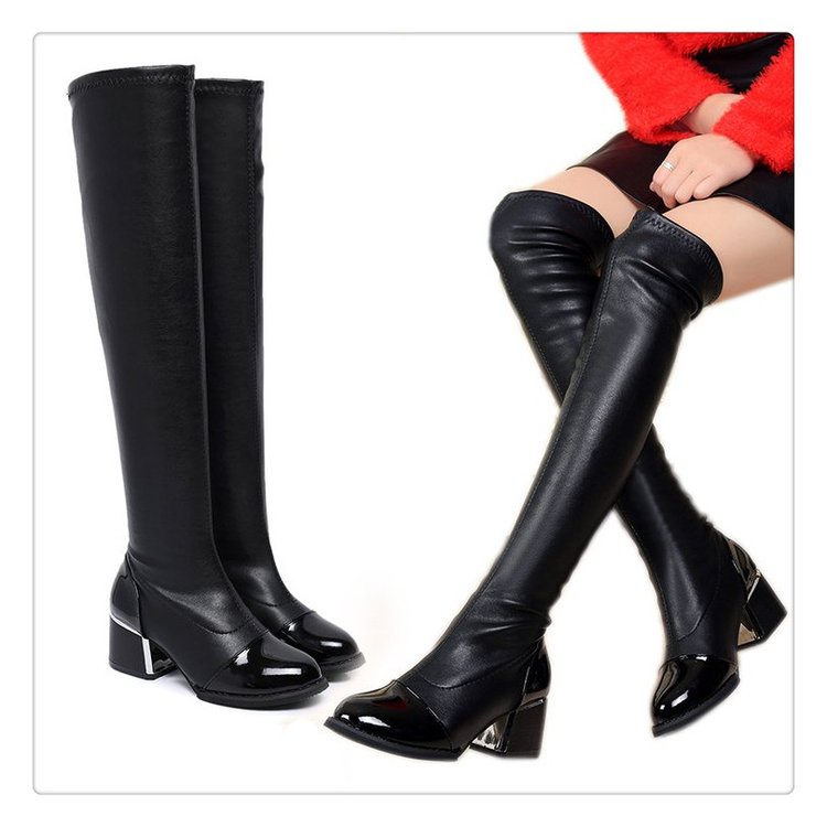 Boot đùi,Boot nữ cổ cao da lộn đẹp mê ly 2021