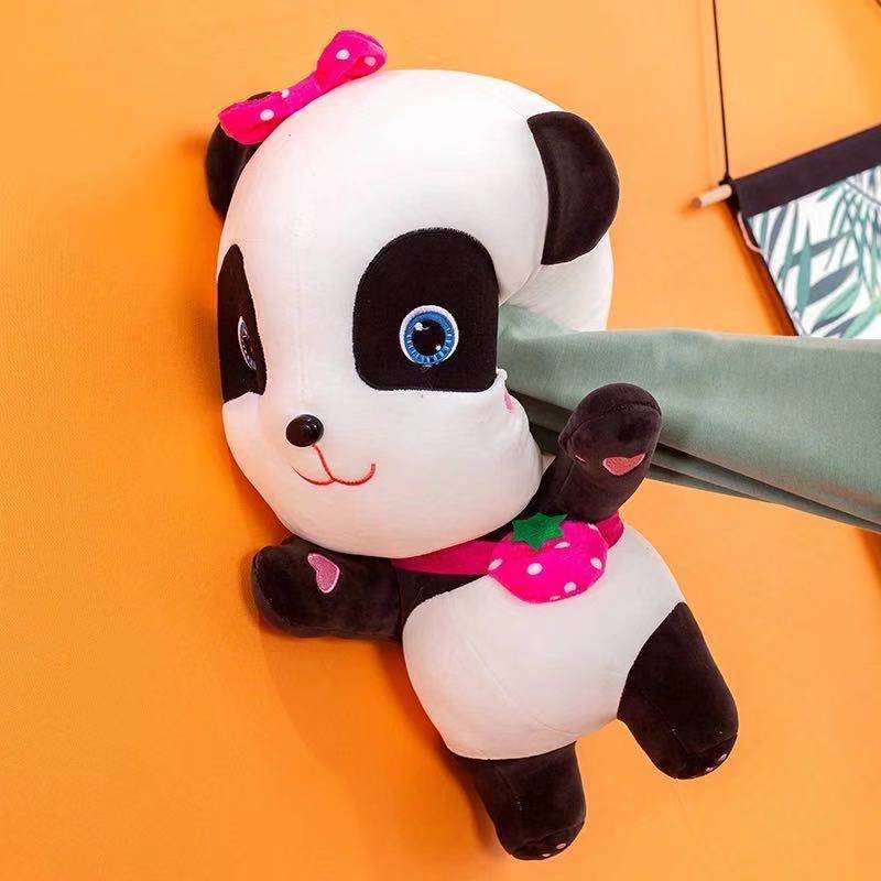 Thú bông hình gấu trúc dễ thương cho trẻ nhỏ