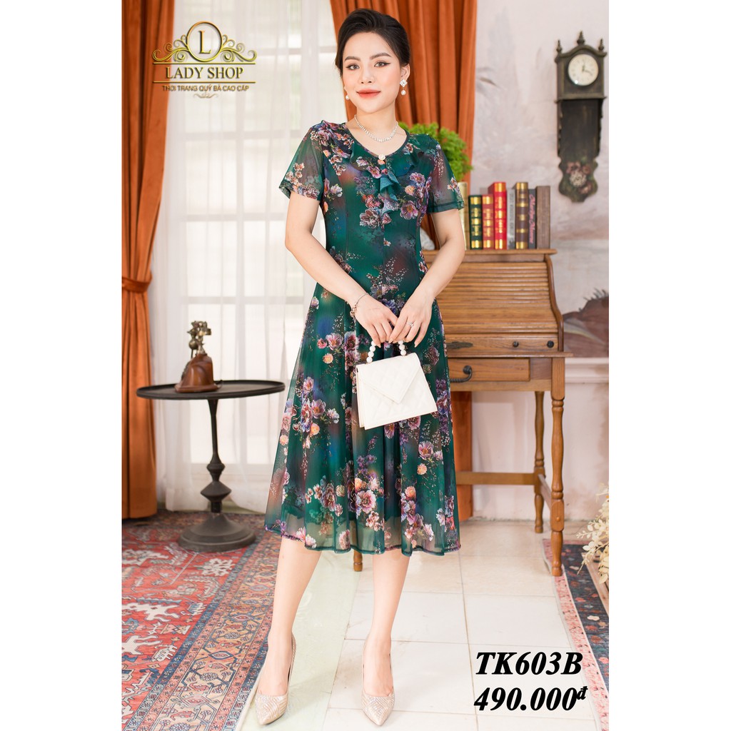 Ladyshop đầm hoa thiết kế mới hè 2021 (Có ảnh thật ở cuối) TK603