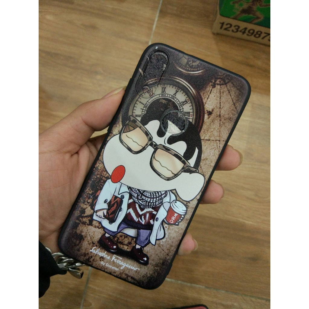 Ốp lưng Xiaomi Mi Play họa tiết 2d nổi đổi đẹp mắt ( có gờ bảo vệ camera )