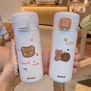 Bình Giữ Nhiệt Nắp Bật 350ML - 500ML
