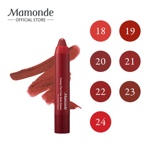 Son bút chì 3 in 1 cho bờ môi mềm mượt Mamonde Creamy Tint Color Balm Intense 2.5g | BigBuy360 - bigbuy360.vn