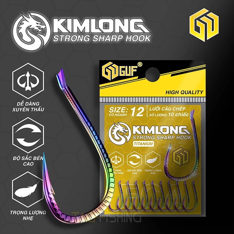 Lưỡi Câu GUF Kim Long FCA
