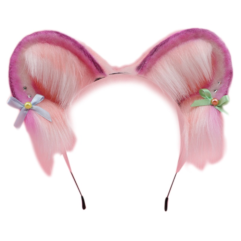 Băng Đô Tai Mèo Lông Xù Đáng Yêu Dành Cho Chụp Ảnh