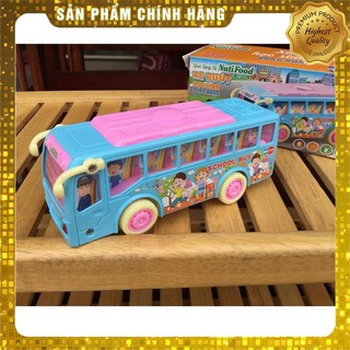 XE BUÝT TRƯỜNG HỌC XOAY NHẠC ( Hkm Nutifood ) (Cam kết 100% hàng chính hãng )