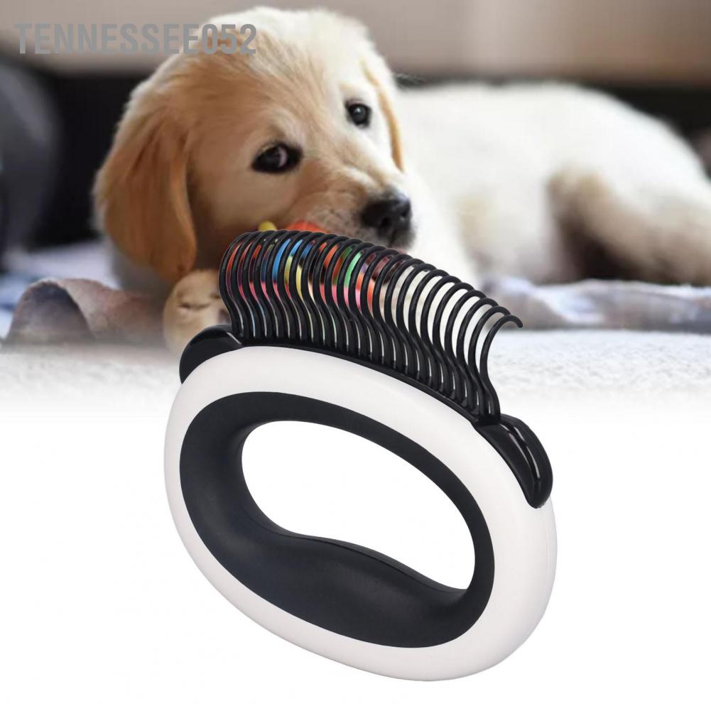 Hàng Sẵn Lược chải lông cho mèo Công cụ xoa bóp vỏ bọc dễ thương và lột bỏ lớp phủ lông mềm mại cho chó【Tennessee052】