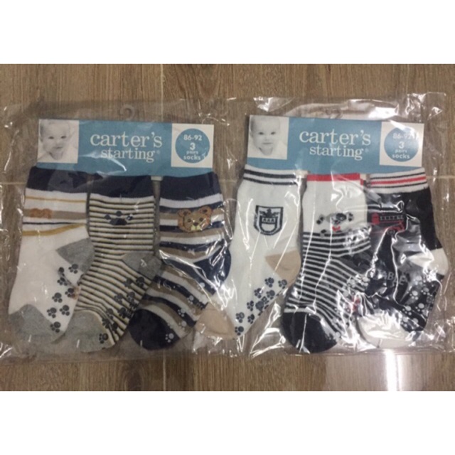 SET 3 ĐÔI VỚ CARTER