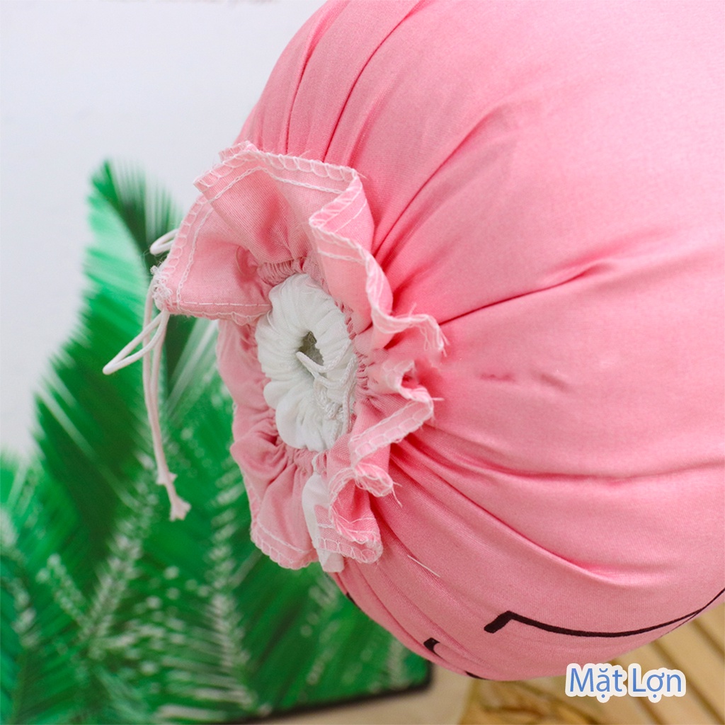 [SIÊU ĐẸP] Gối ôm vỏ Cotton Poly Cao Cấp (Chát chọn mẫu nhé - Đường kính 20cm Dài 1m )