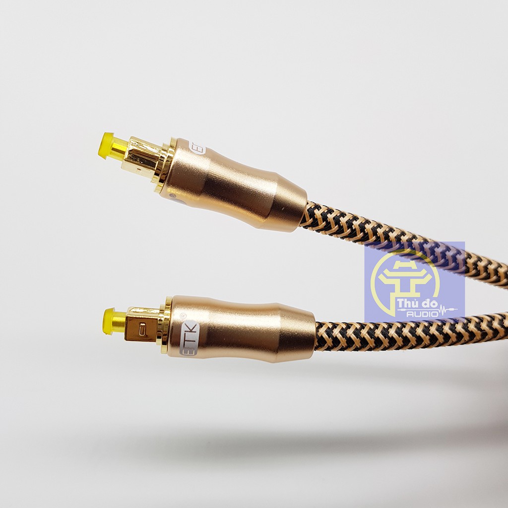 Cáp quang  - Cable ETK Toslink OPTICAL - Dây âm thanh quang dài 20m, 25m, 30m