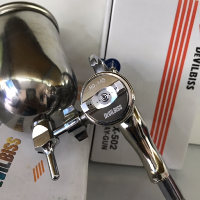 Súng Phun Sơn K502 Sơn Mịn, Phủ Bóng