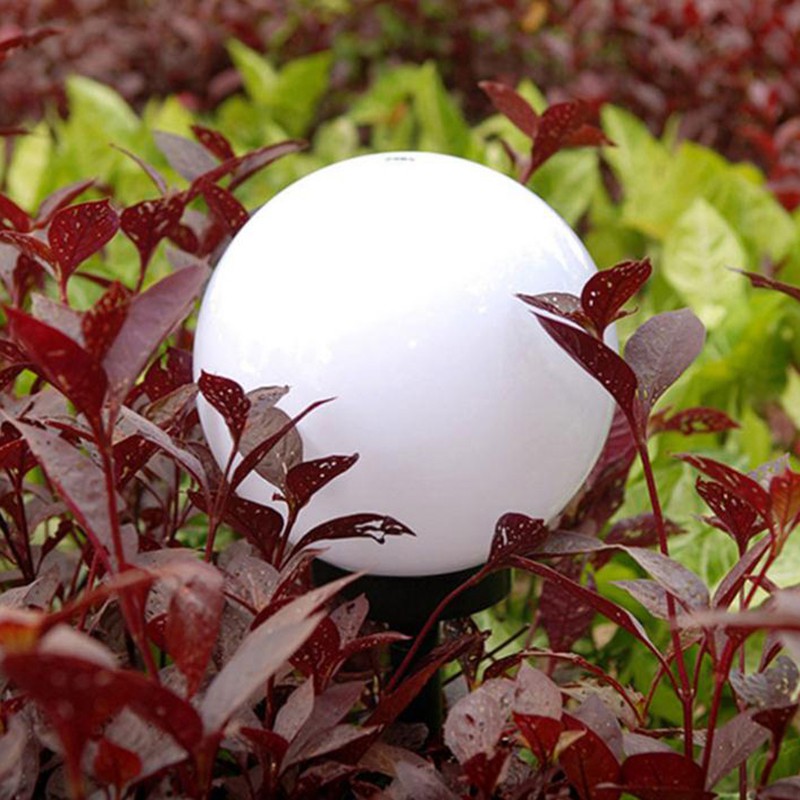 Bóng Đèn LED Tròn Sử Dụng Năng Lượng Mặt Trời Trang Trí Lối Đi Sân Vườn