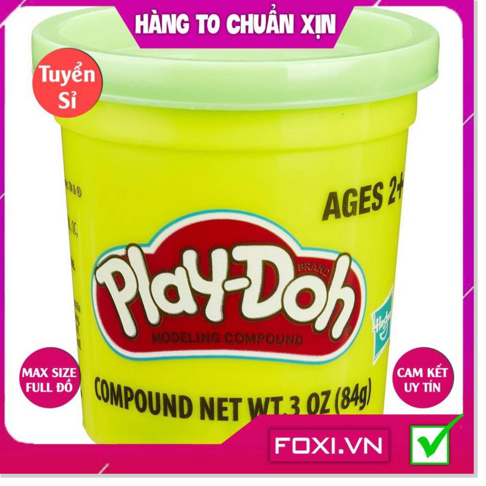 Hộp đất nặn an toàn Play Doh loại To-Hàng VNXK CLC-Tăng trí tưởng tượng và sự khéo léo cho bé