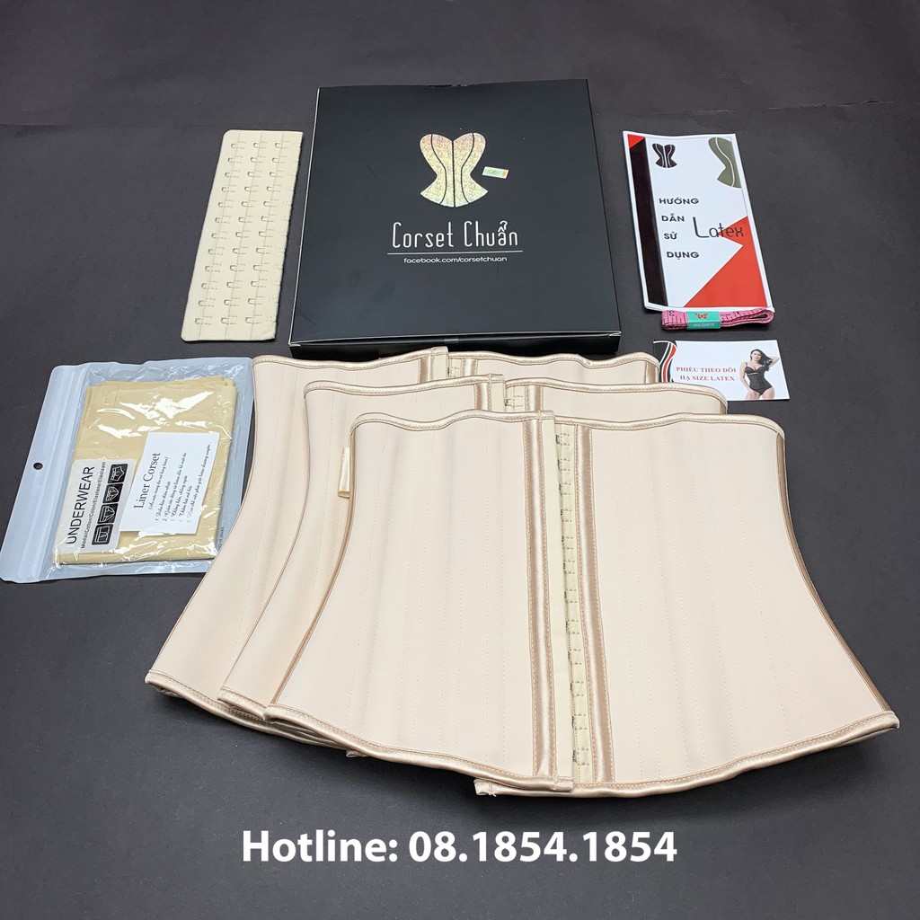 Đai nịt bụng Latex 25 xương dáng Chuẩn Latex Hy Lạp cao cấp - Gen latex giúp eoo thon giảm mỡ siết eo | BigBuy360 - bigbuy360.vn