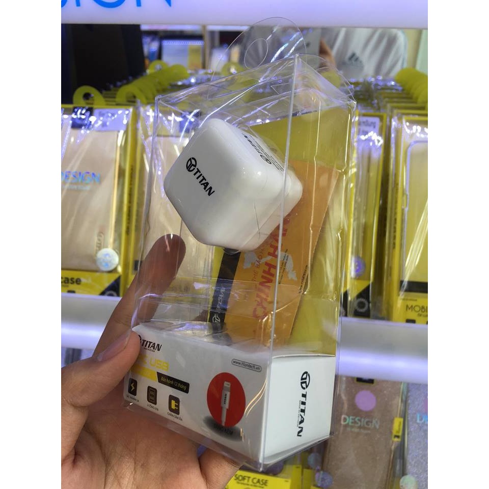 Củ sạc TITAN 2 cổng