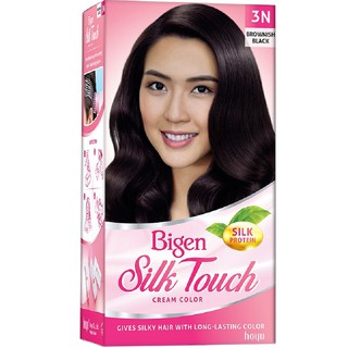 Thuốc Nhuộm Tóc 3N Nâu Đen Bigen Silk Touch Cream Color BST Chính Hãng. TAT bảo trợ.