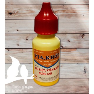 VIA KHỚP TRI BẠI LIỆT, SƯNG GỐI CHO GÀ ĐÁ (1 lọ)