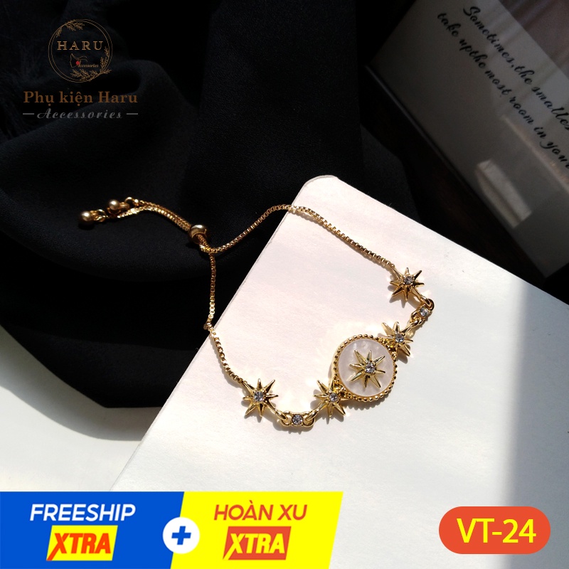Vòng tay nữ, lắc tay nữ Dream màu vàng Gold