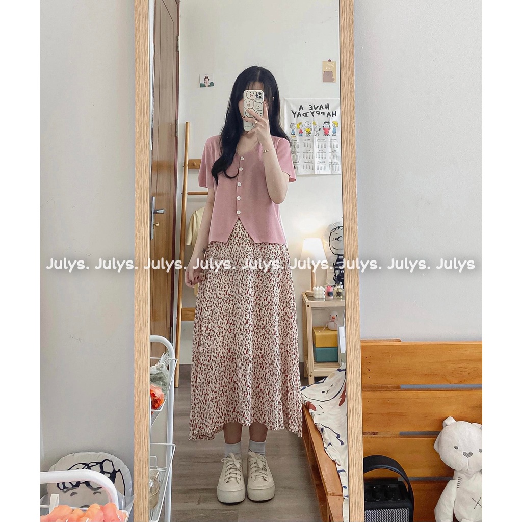 Áo len monterghi cổ tim QC (ảnh SHOP CHỤP kèm video)