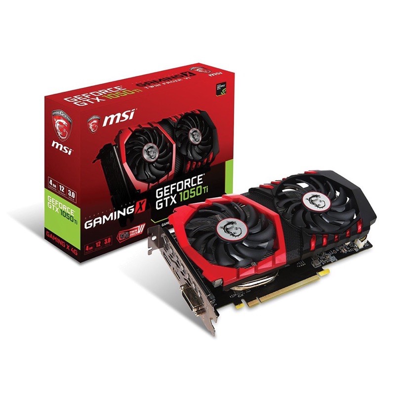 Gtx 1050Ti 4gb msi gaming x