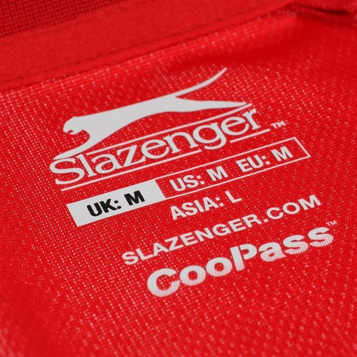 Áo thun nam Slazenger Court Polo (màu Đỏ) - Hàng size UK