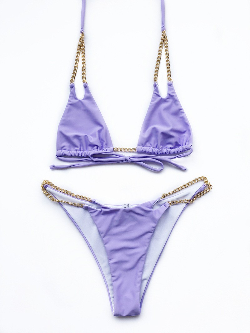 Bikini Phối Dây Xích Thiết Kế Quyến Rũ Cho Phái Nữ | BigBuy360 - bigbuy360.vn