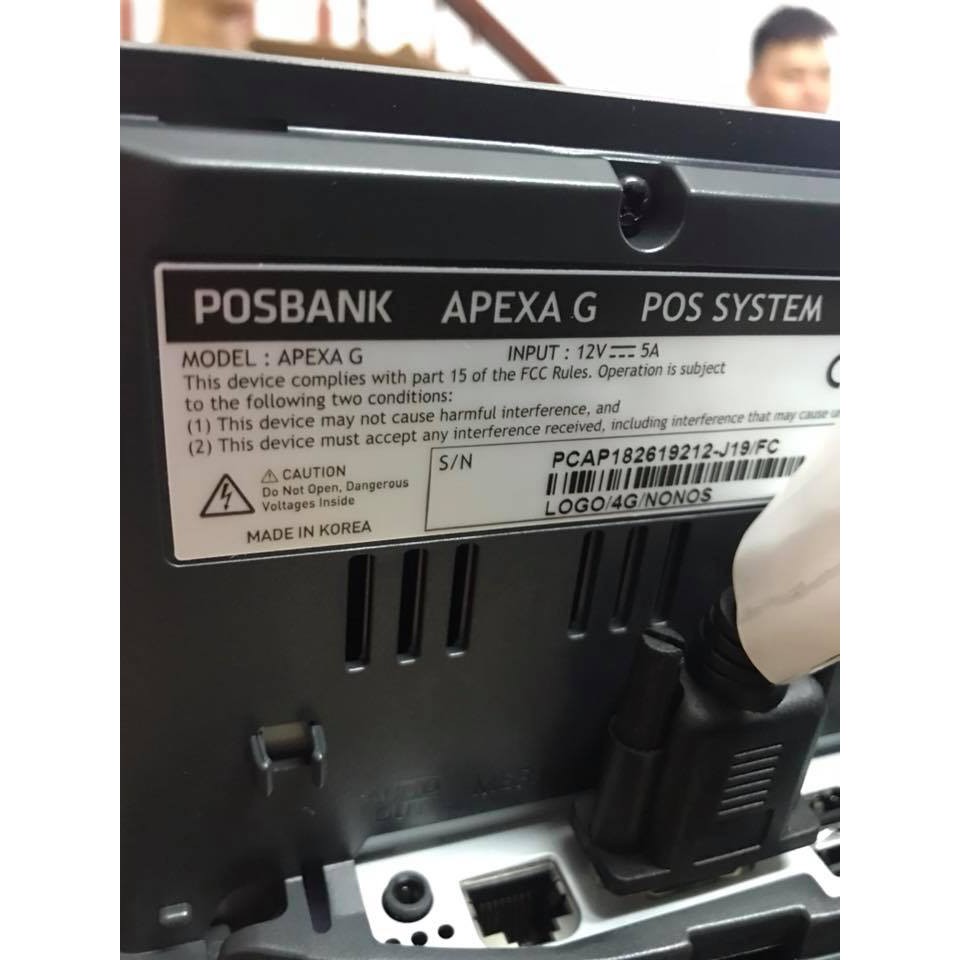 Máy bán hàng cảm ứng Posbank-Apexa G 15" Made in Korean | BigBuy360 - bigbuy360.vn