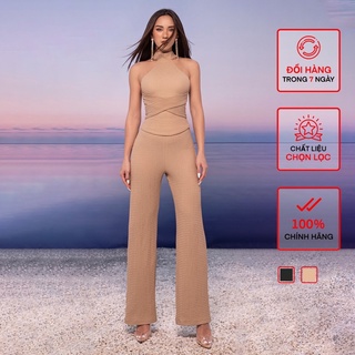 Set Yếm Dây Buộc Nữ BUSY Thun Xốp Dập Vân Nổi Hở Lưng SYD