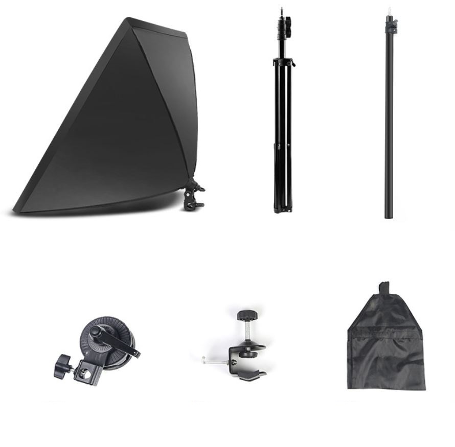 Bộ Treo Đèn Chùm Kit Softbox livestream Chụp Hình Mẫu Studio ' Chưa Có Bóng Đèn '