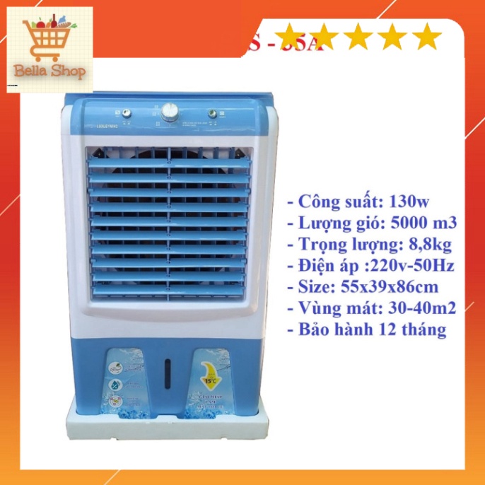 [NEW] QUẠT ĐIỀU HOÀ độ ẩm HS-35A /HS-588A SIÊU tiện nghi CHO ngày hè lanh tanh SALE SỐC.