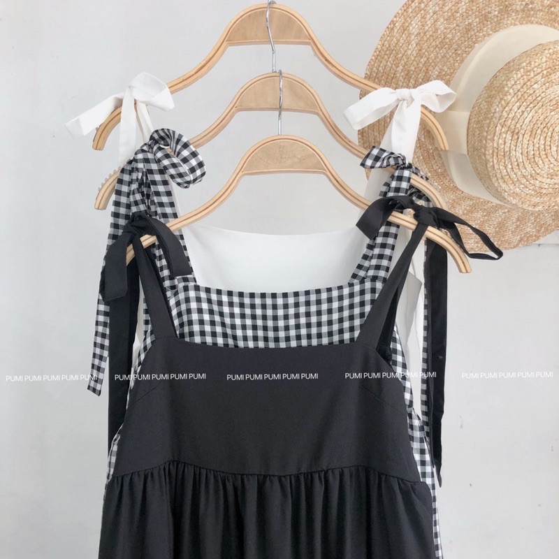 Đầm maxi 2 dây tầng Pumi | BigBuy360 - bigbuy360.vn