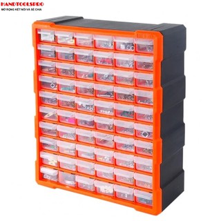 Tủ đựng linh kiện ốc vít 60 ngăn TACTIX A060 47.5 x 38.5 x 16.2 cm (320638)