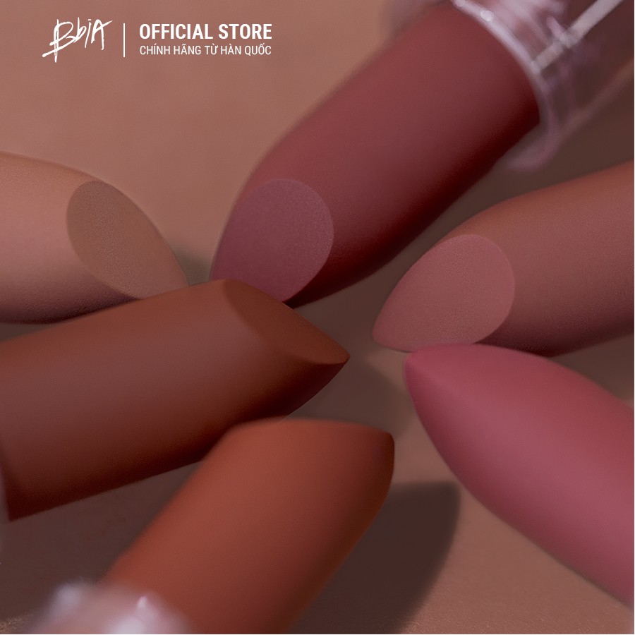 Son lì Bbia Last Powder Lipstick (6 màu) 3.5g - Bbia Official Store | BigBuy360 - bigbuy360.vn