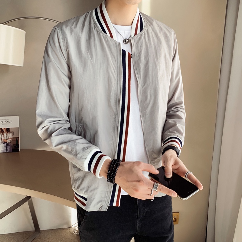 Áo khoác bomber vải mè rô nam nữ Bảo Đăng