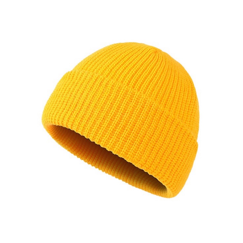 Mũ Len Màu Trơn Basic - Nón Beanie Chất Màu Đẹp Nam Nữ