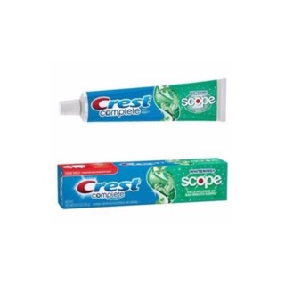 Hàng Mỹ kem đánh răng Crest complete extra whitening scope 206g