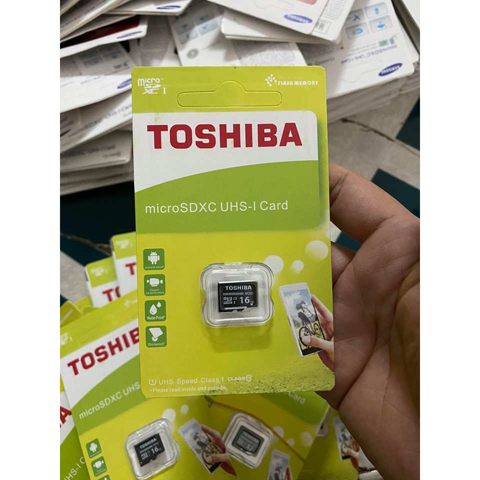 Thẻ nhớ Toshiba 16GB,32G M203 Tốc độ cao đến 90MB/s | BigBuy360 - bigbuy360.vn