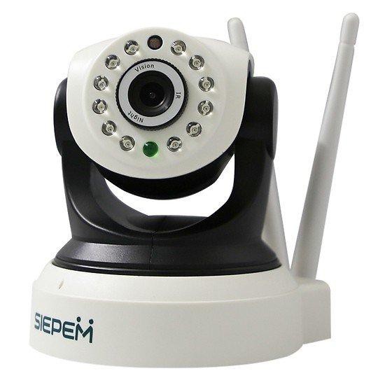 Camera IP Wifi SIEPEM S6203 Pro hỗ trợ độ phân giải HD 720p 1Mpx (Trắng)