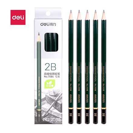 Hộp bút chì DELI hộp 12 chiếc siêu đẹp