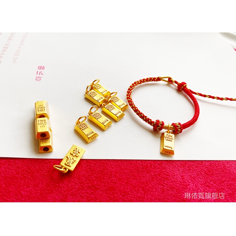 Hạt Xâu Chuỗi Hình Viên Gạch Dùng Làm Vòng Tay / Dây Chuyền Thủ Công diy