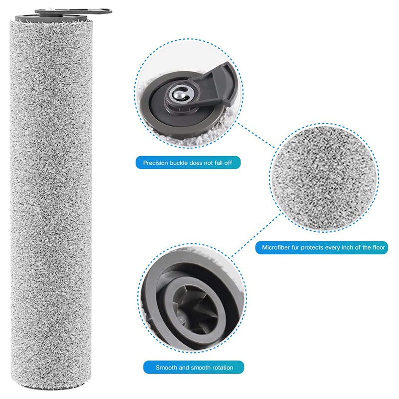 Bộ Lọc Và Chổi Lăn Thay Thế Cho Máy Hút Bụi Dreame H11 H11 MAX