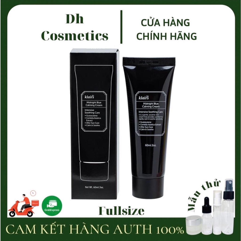 Kem Klairs Kem dưỡng ẩm, phục hồi da Klairs Midnight Blue Cream 30ml DHcosmetic