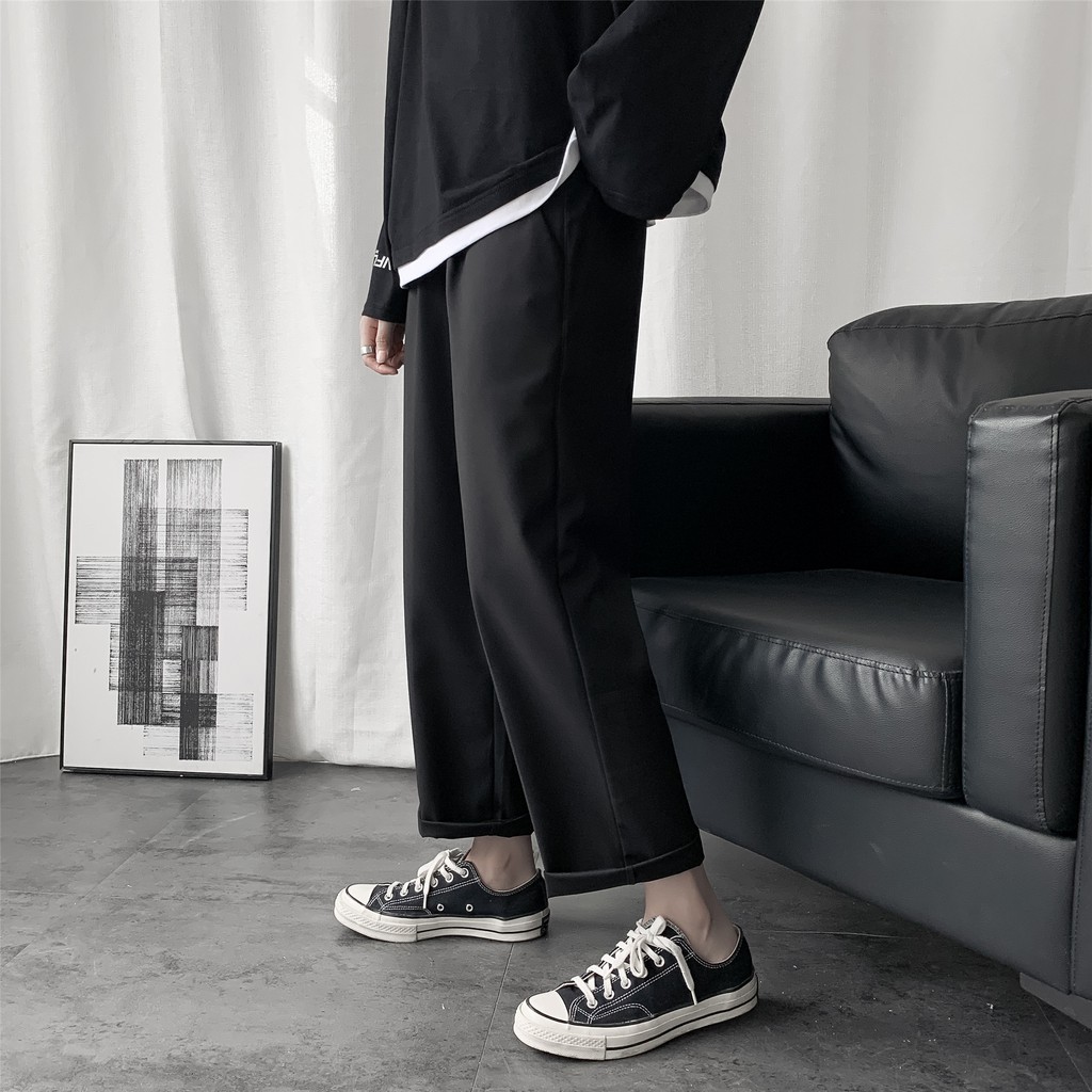 Quần dài phong cách Hàn Quốc thời trang dành cho nam cỡ s-3xl