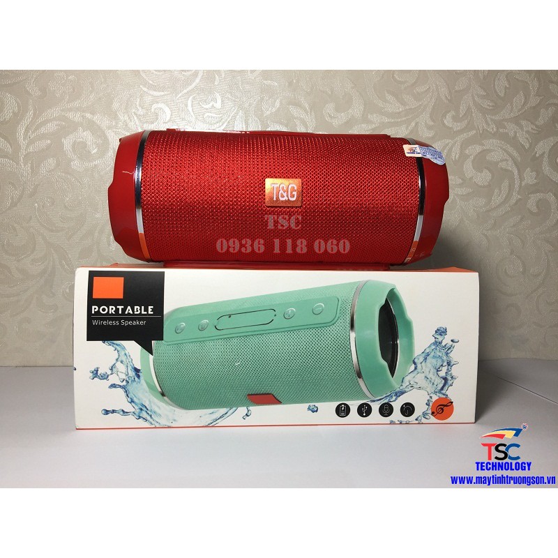 Loa Bluetooth Mini PORTABLE TG116 Wireless Speaker | Bluetooth, USB, SD, Lưu Điện