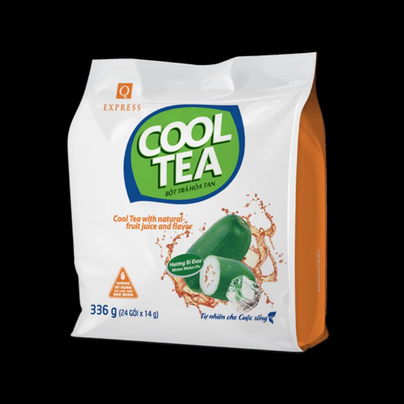 Trà Bí đao Trần Quang Cool Tea hòa tan bịch 336 gram (24 gói×14g)