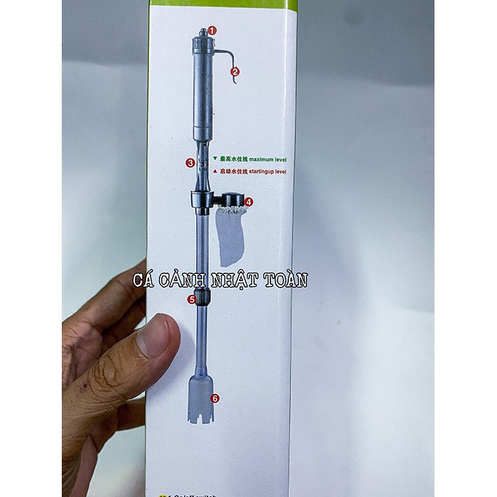 BỘ HÚT CẶN ĐÁY BỂ CÁ UTOPIA LCA 01