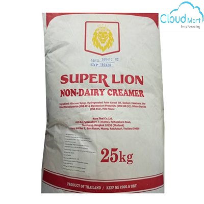 Bột Sữa Super Lion Non-Dairy Greamer 25kg (tách lẻ 1kg)